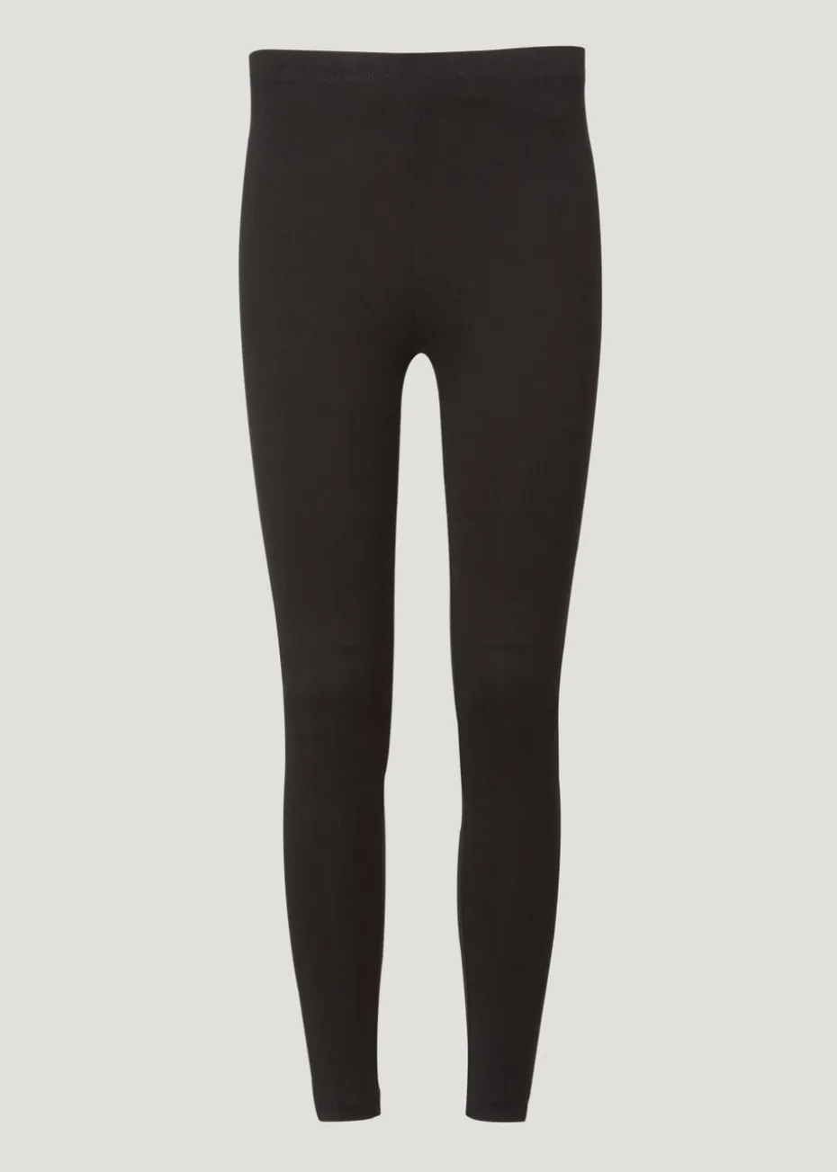 2 Pack Black Ankle Length Leggings