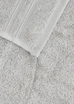 4 Pack Cool Grey 100% Egyptian Cotton Face Cloths