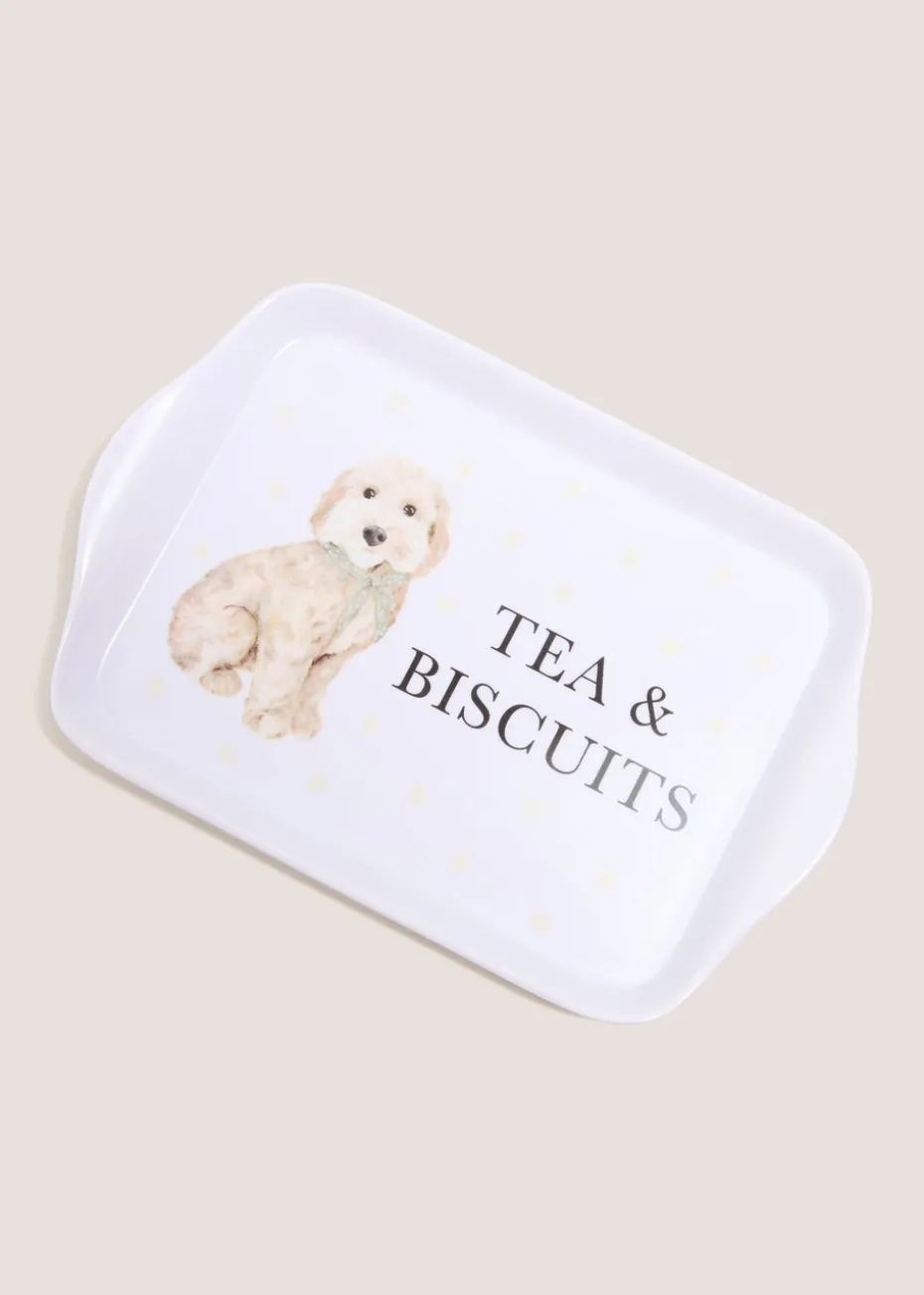 4 Pack Grey Connie Cockapoo Coasters