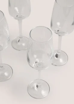 4 Pack Luna Champagne Flutes