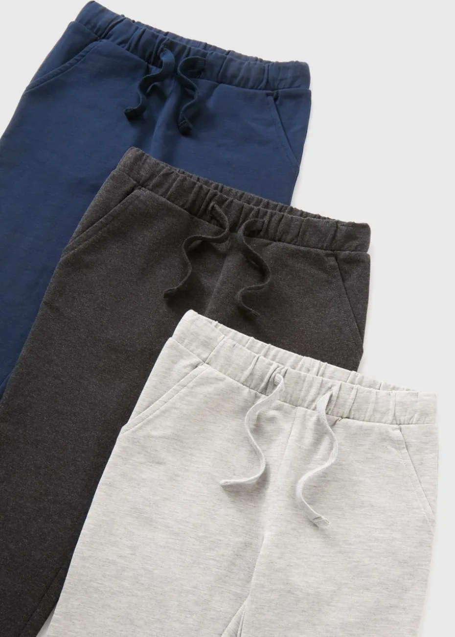 3 Pack Multicolour Drawcord Leggings (1-7yrs)