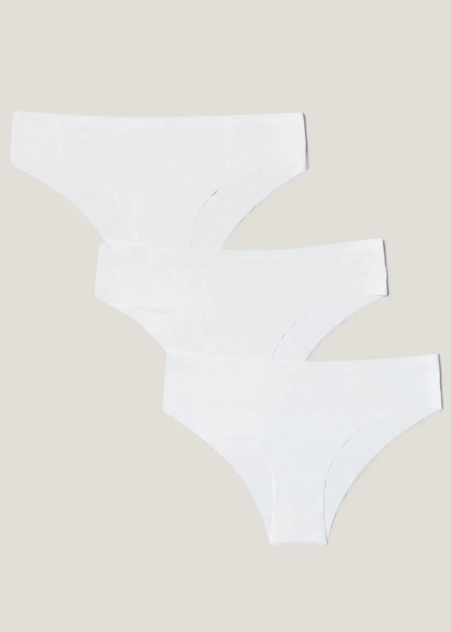 3 Pack No VPL Brazilian Briefs