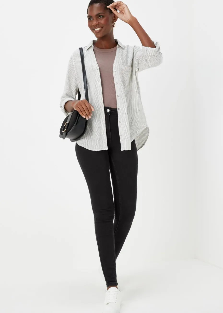 April Black Skinny Jeans (Long Length)