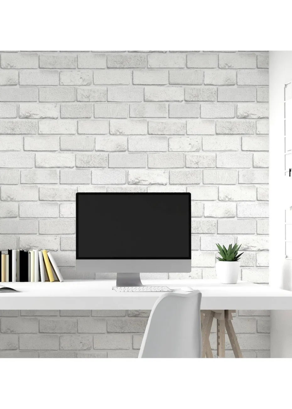 Arthouse Diamond White Brick