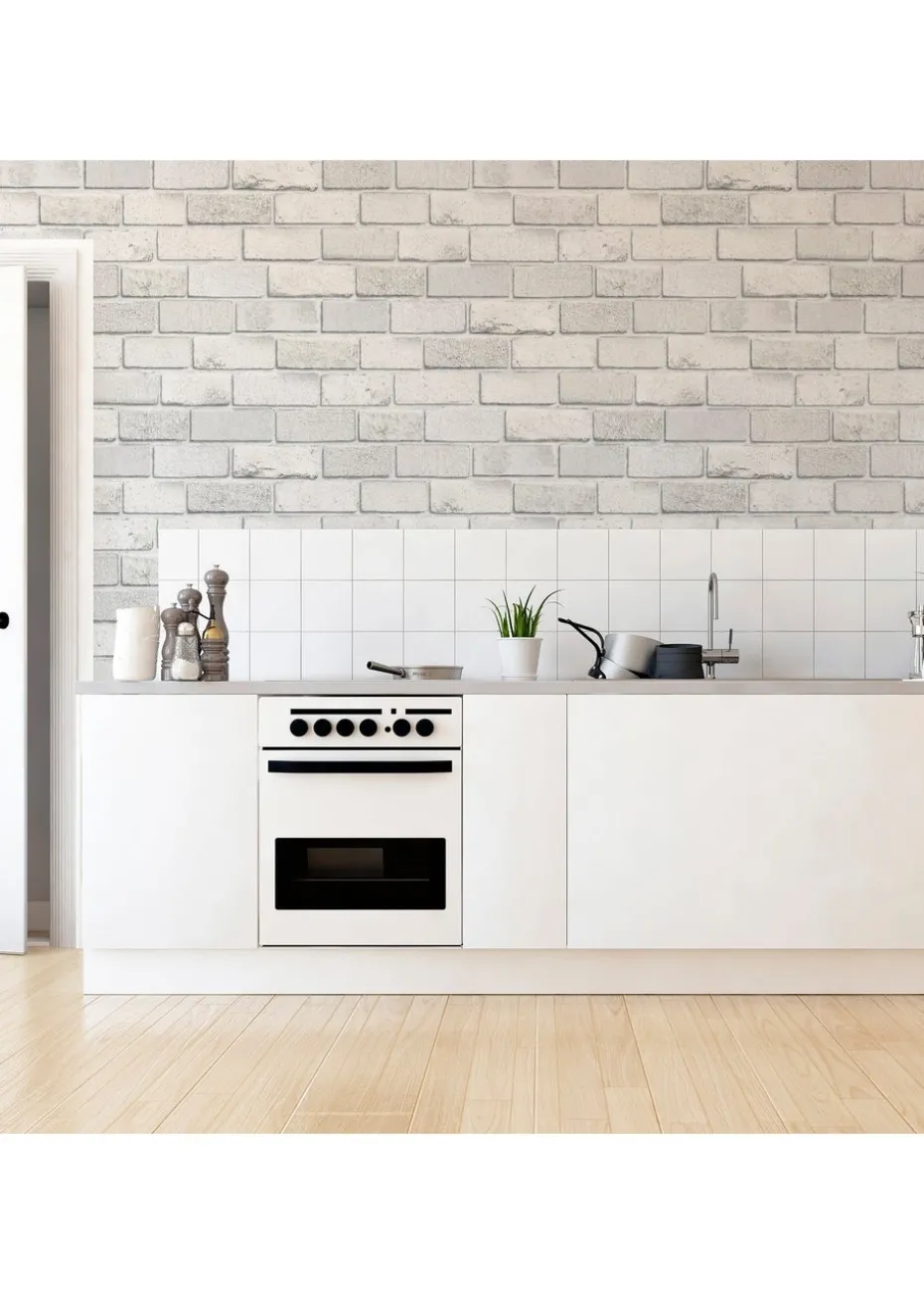 Arthouse Diamond White Brick