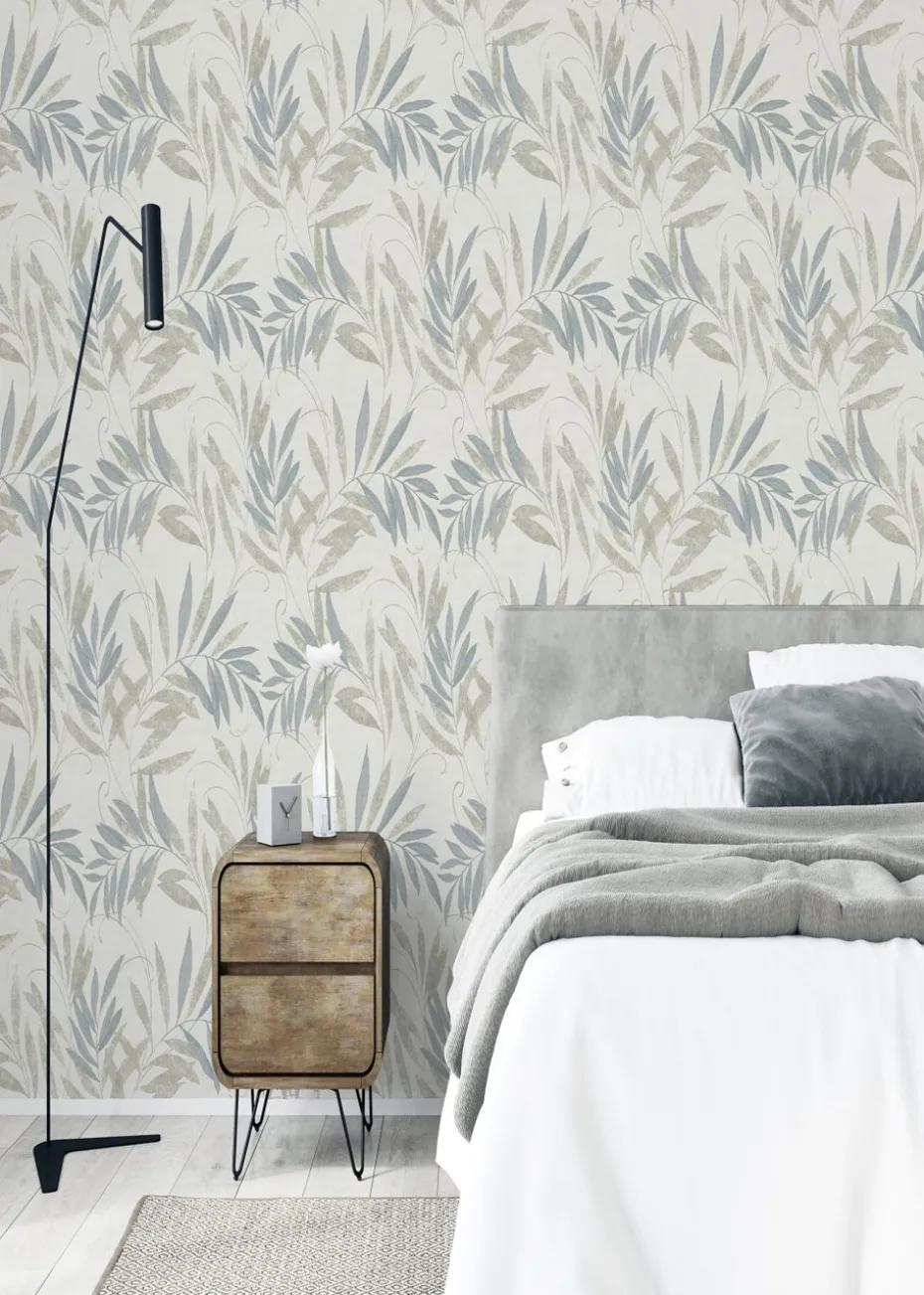 Arthouse Luxury Leaf Wallpaper