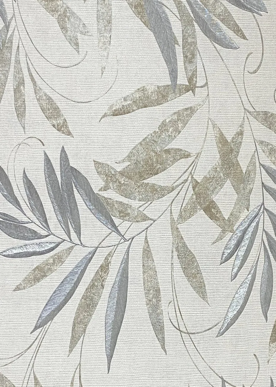 Arthouse Luxury Leaf Wallpaper