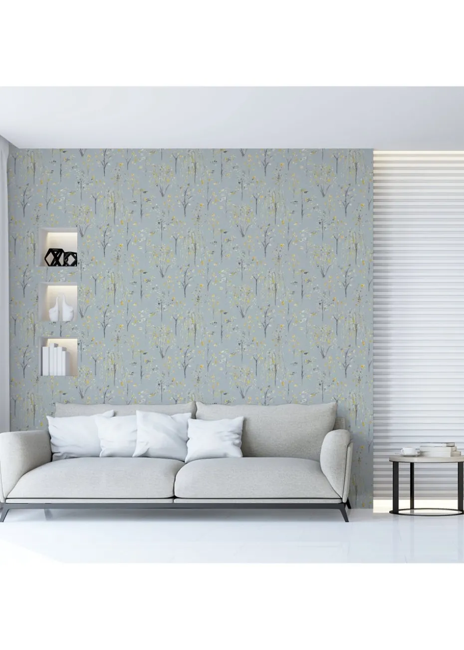 Arthouse Watercolour Tree Wallpaper