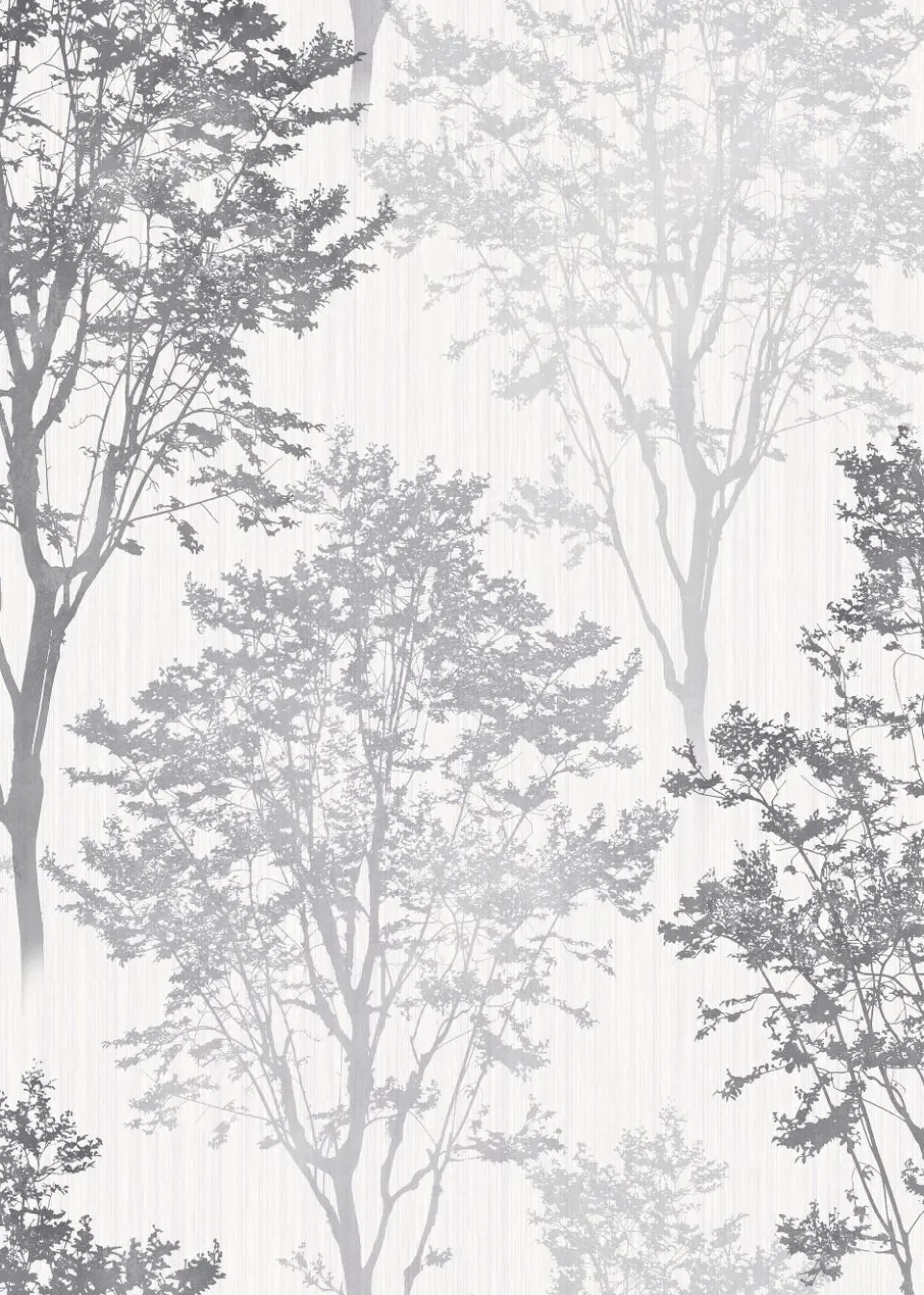 Arthouse Wildwood Mono Wallpaper