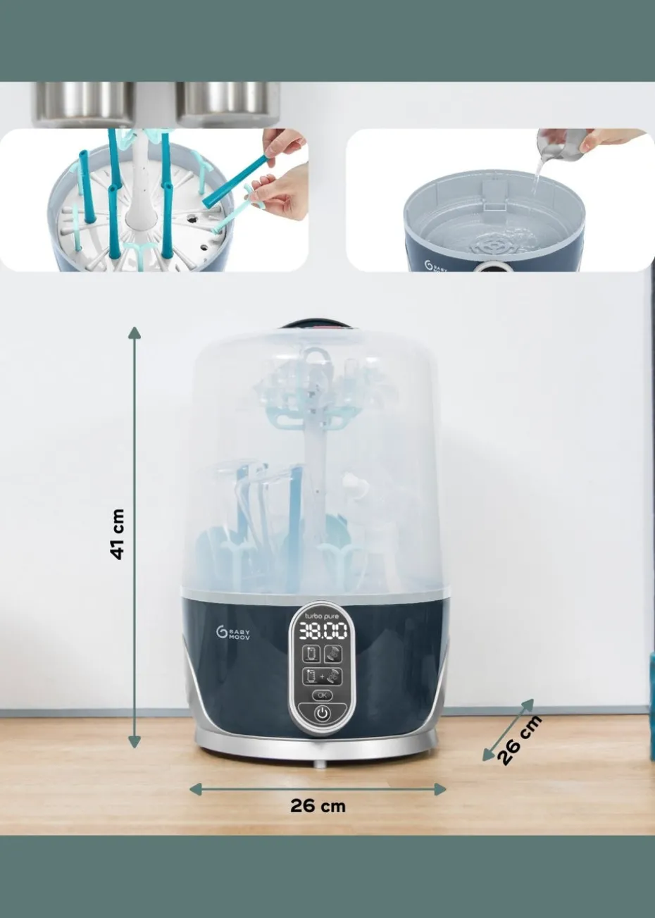 Babymoov Blue Turbo Pure Steriliser & Dryer