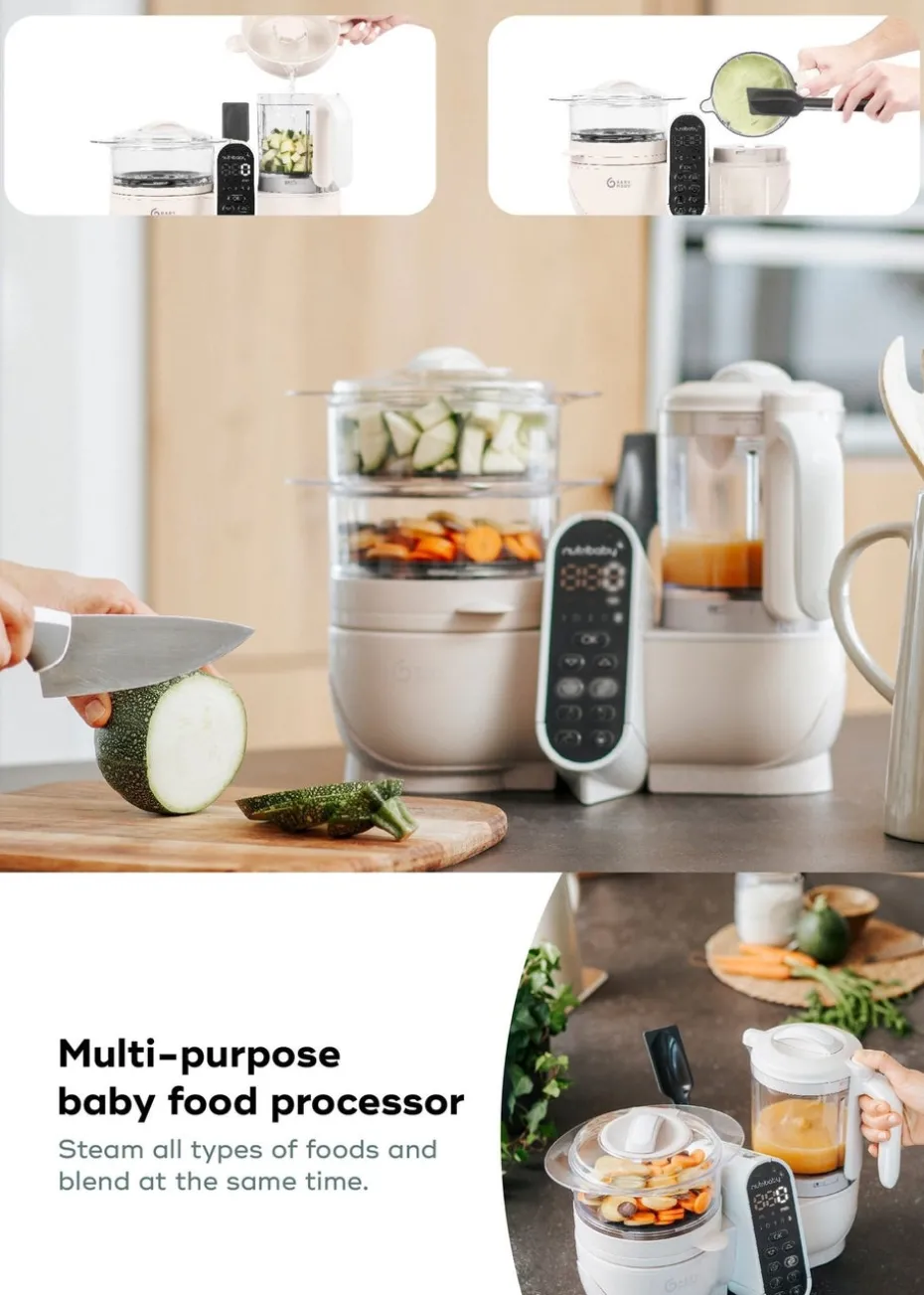 Babymoov Mineral Nutribaby 6 in 1 Baby Food Maker