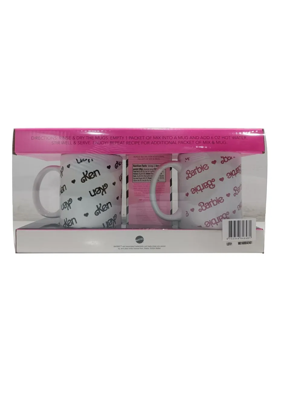Barbie Pink Ken Cocoa and Mug Set