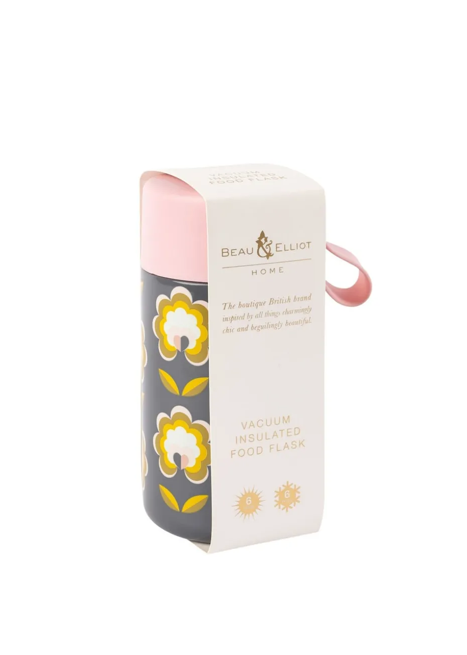 Beau & Elliot Grey Boho Food Flask (500ml)