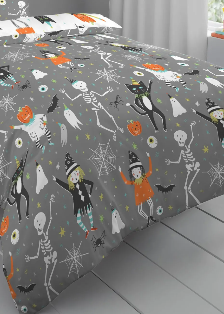 Bedlam Halloween Party Duvet Cover Set
