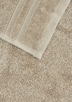 Beige Chenille Bath Mat
