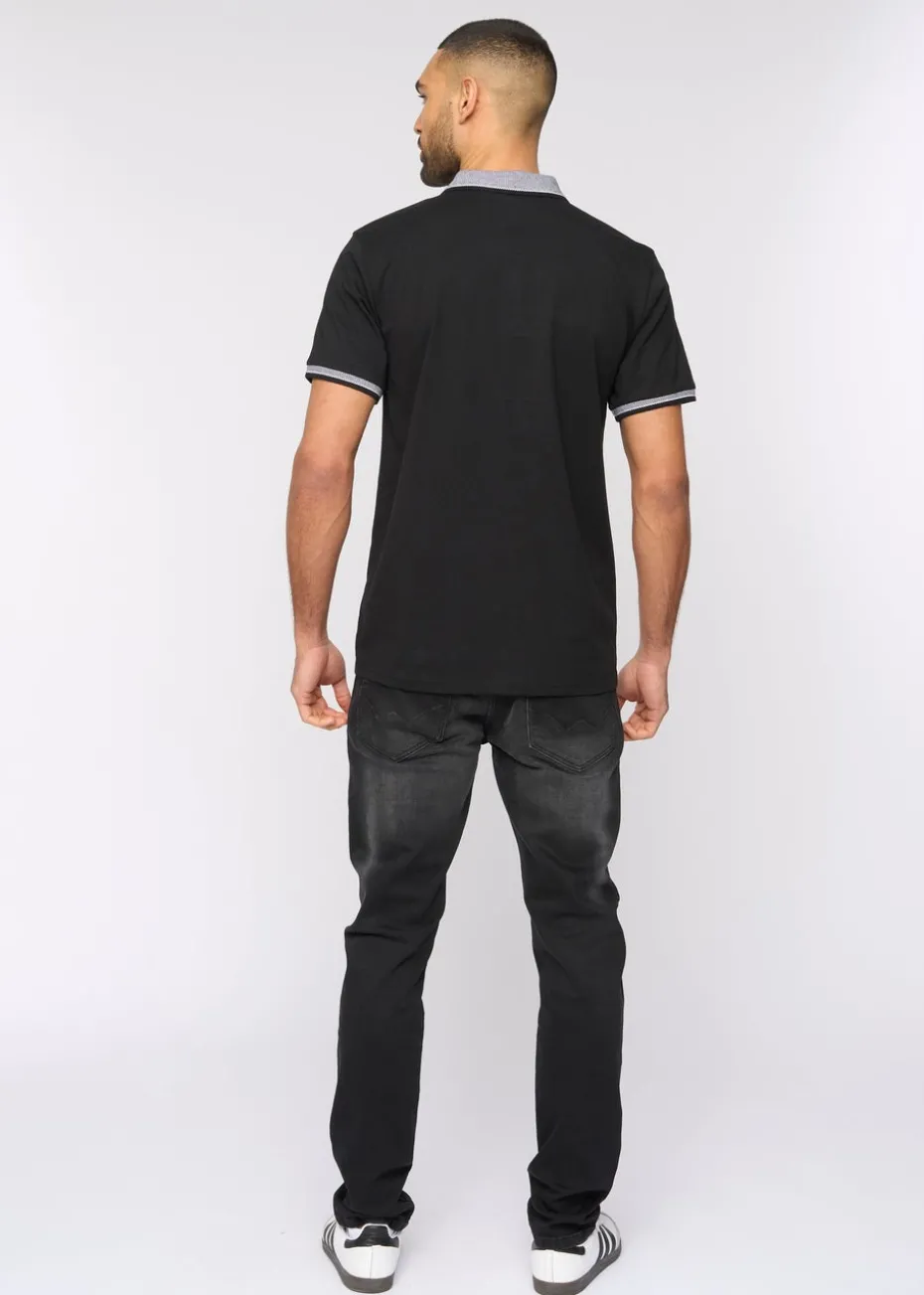 Bewley & Rich Black Eastbrook Polo