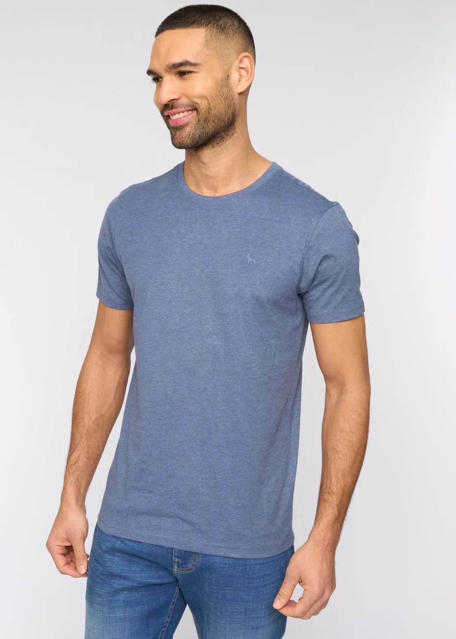 Bewley & Rich Denim Marl Barlowe T-Shirt
