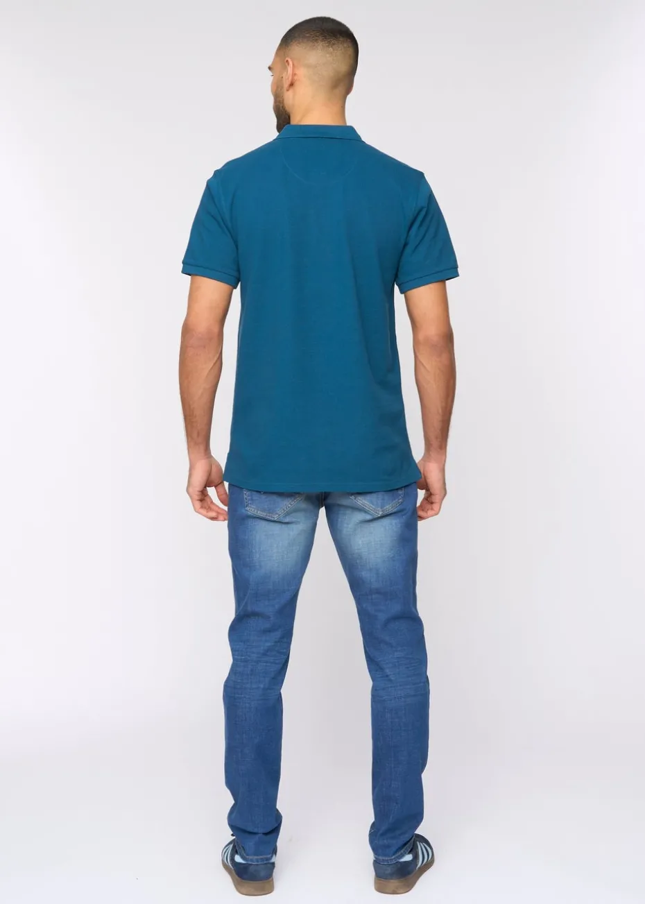 Bewley & Rich Teal Morwell Polo
