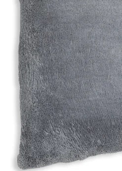 BHS Microfleece Charcoal Cushion (59x59cm)