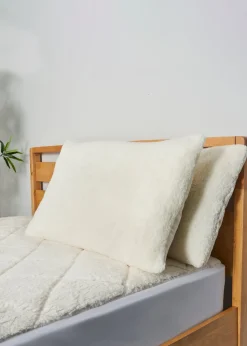 BHS Teddy Fleece 13.5 Tog Duvet Cream