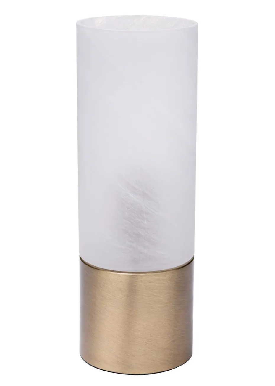 BHS Tilly Cylinder Touch Lamp (29.5cm x 10cm x 10cm)