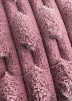 Bianca Fine Linens So Soft Carved Faux Fur Cushion (50x50cm)