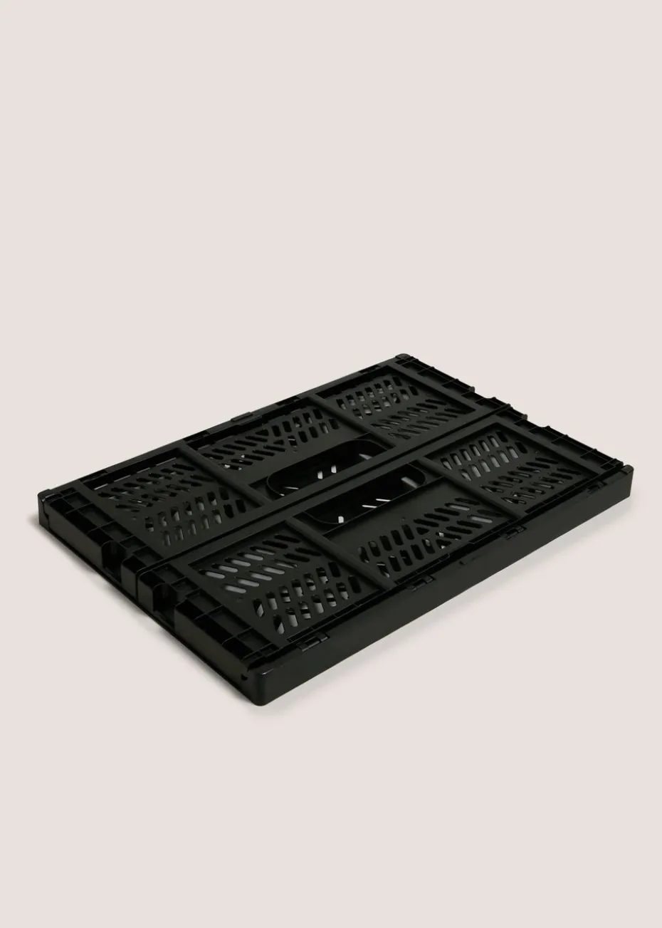 Black & Grey Collapsible Storage Box