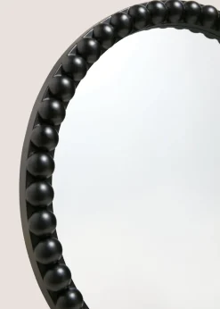 Black Bobble Pot & Plant