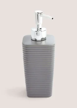 Black Ceramic Toilet Brush (20cm x 10cm x 58cm)