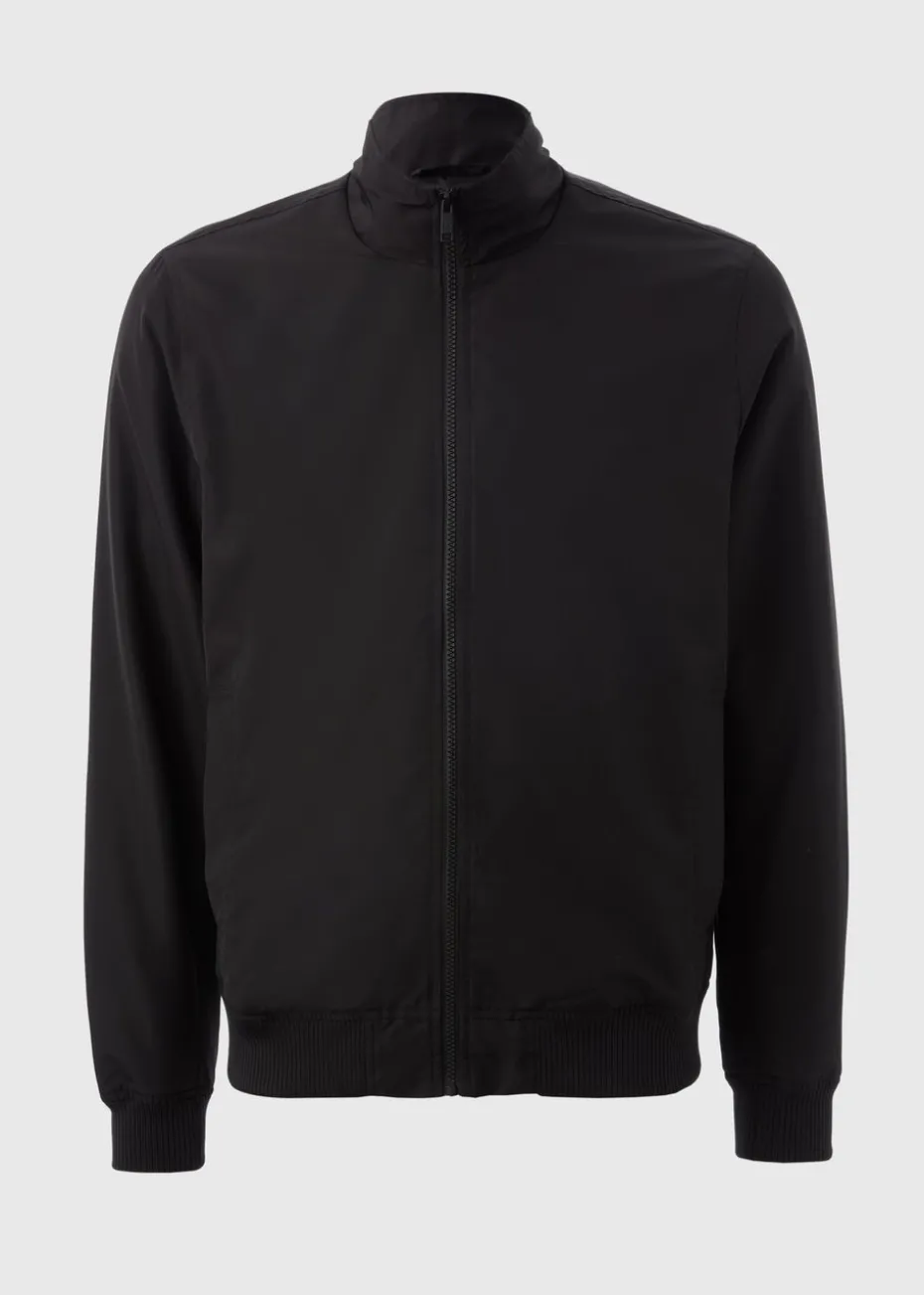 Black Funnel Harrington Jacket
