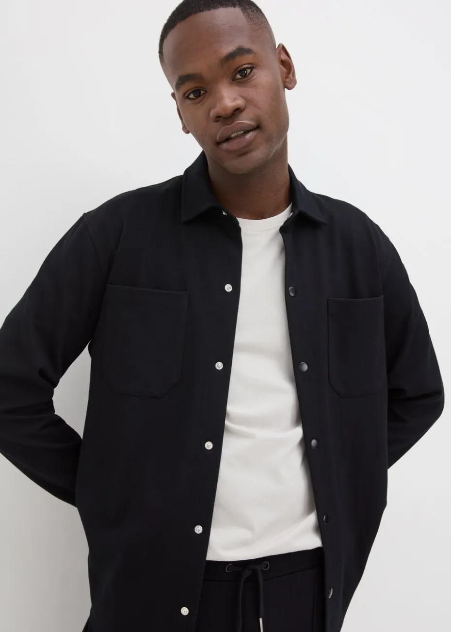 Black Smart Shacket