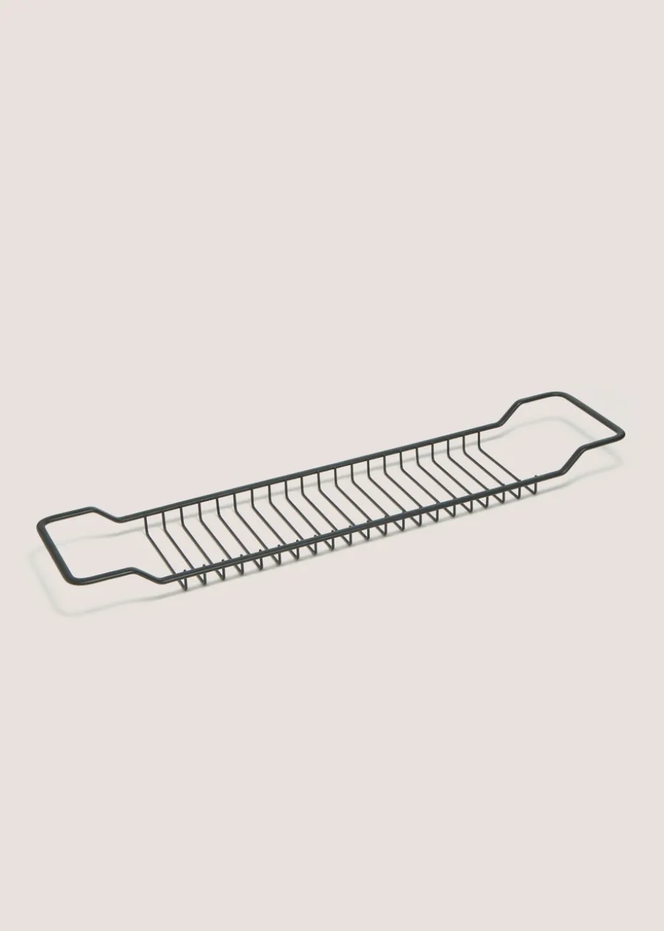Black Wire Bath Tray (72x16x5cm)