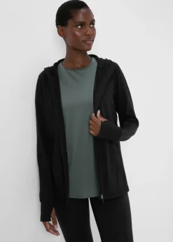 Black Zip Up Hoodie