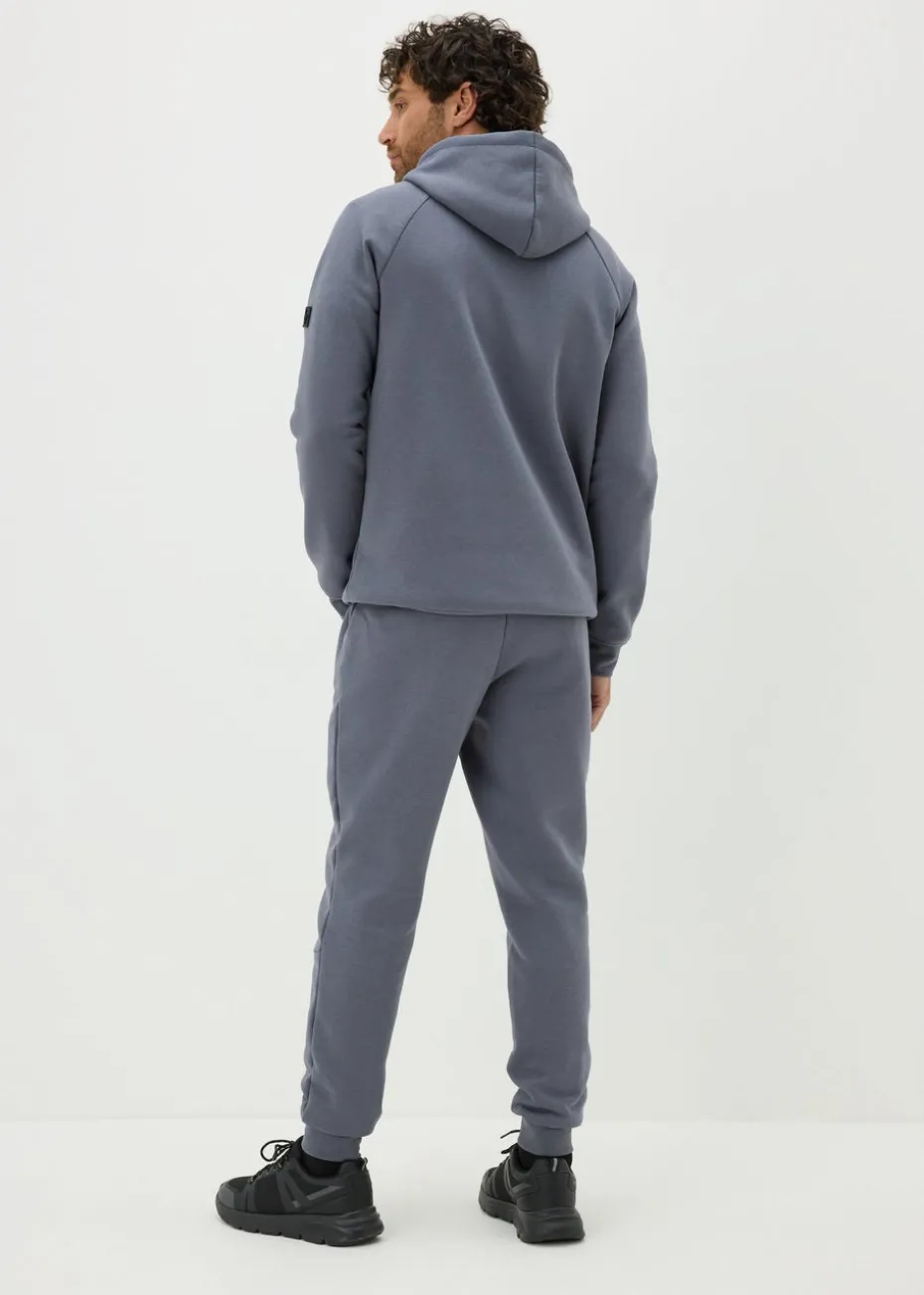 Blue Panel Jogging Bottoms