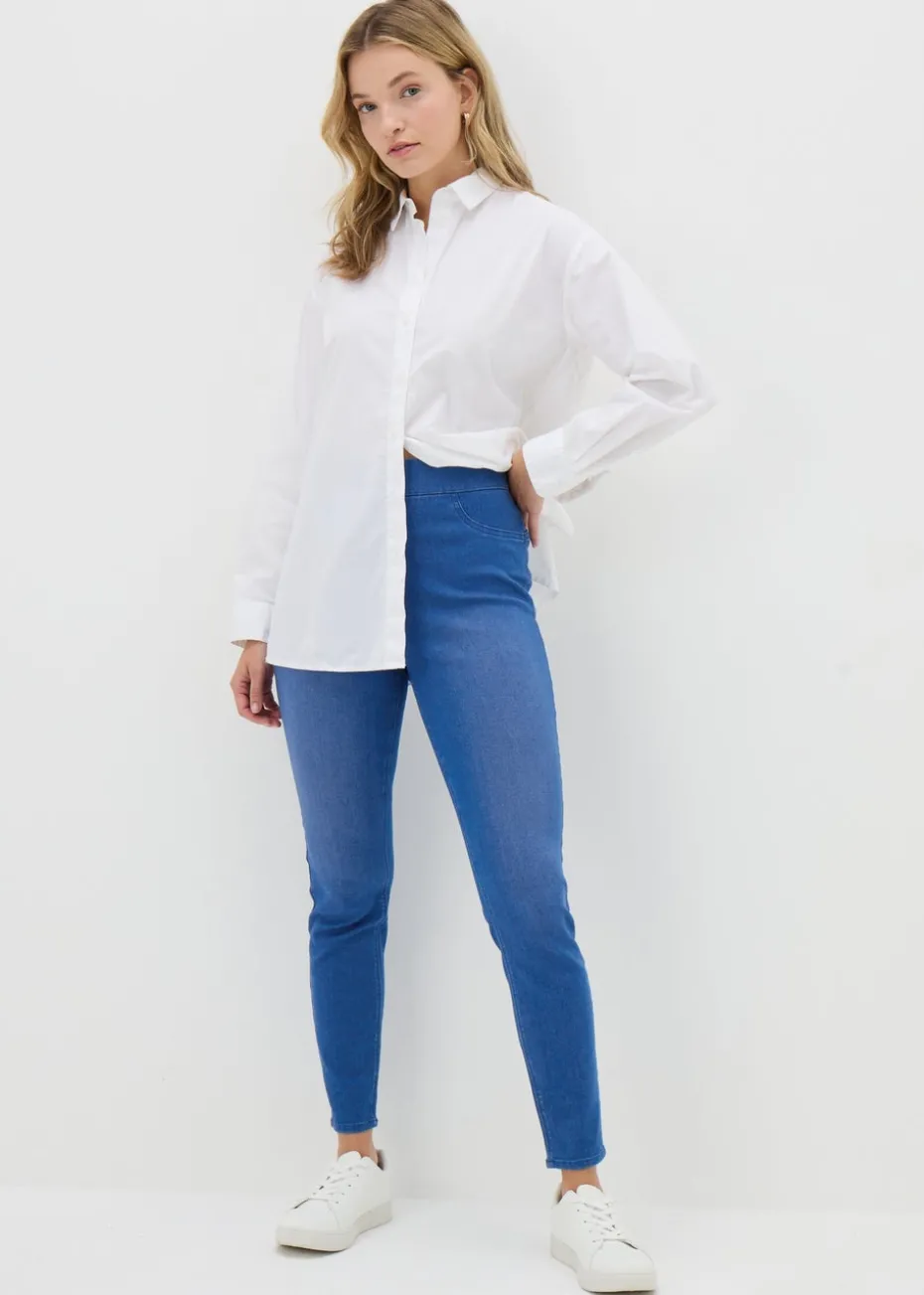 Blue Rosie Jeggings