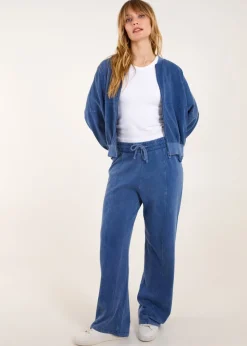 Blue Vanilla Denim Bomber Jacket & Jogger Set
