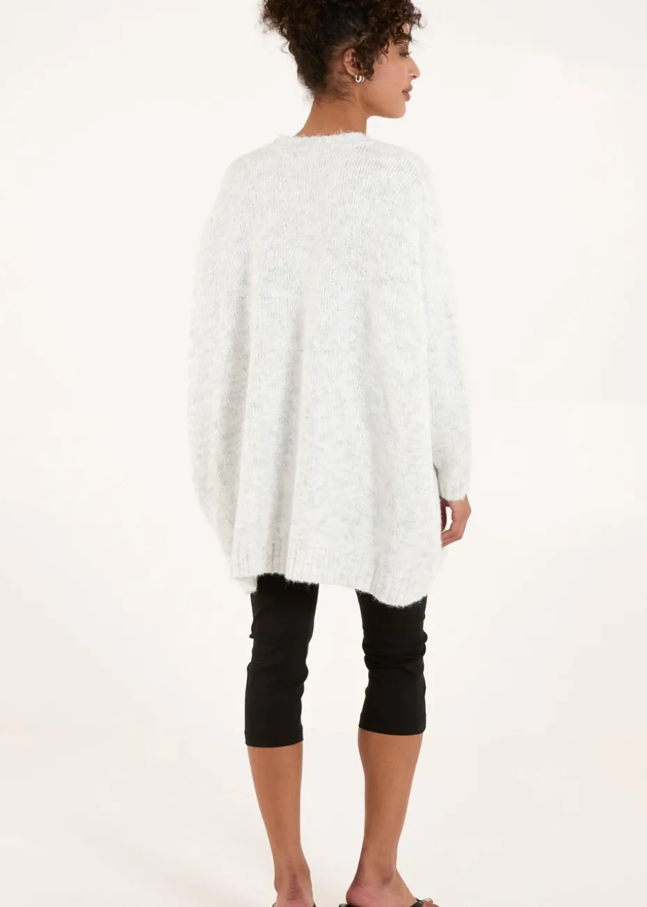 Blue Vanilla Stone Round Neck Jumper