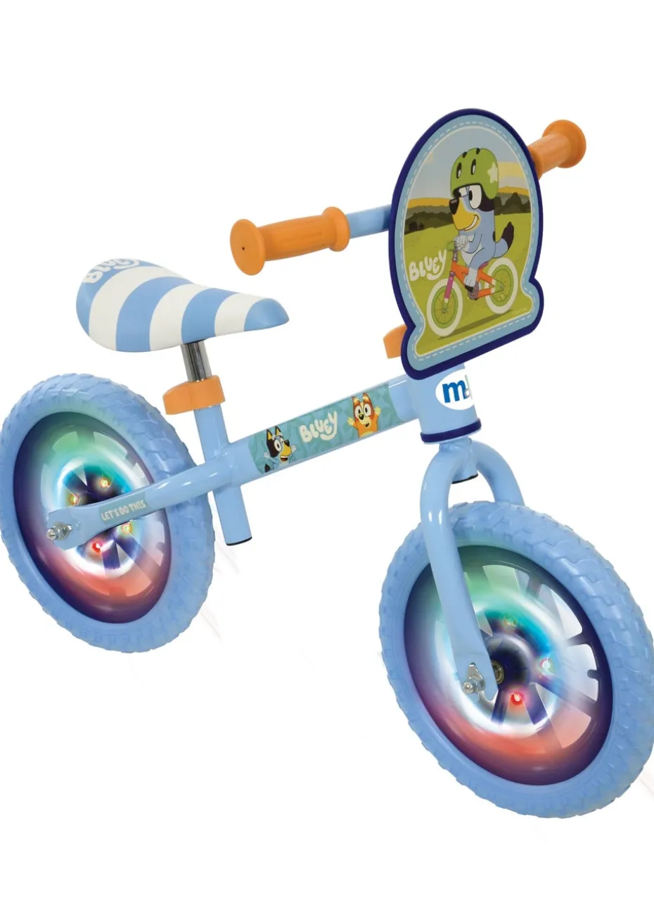 Bluey Balance Bike with Light Up Wheels (12")
