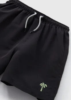 Boys Black Swim Shorts (7-15yrs)
