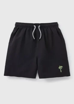 Boys Black Swim Shorts (7-15yrs)