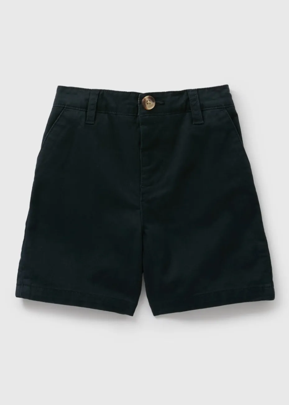 Boys Navy Chino Shorts (1-7yrs)