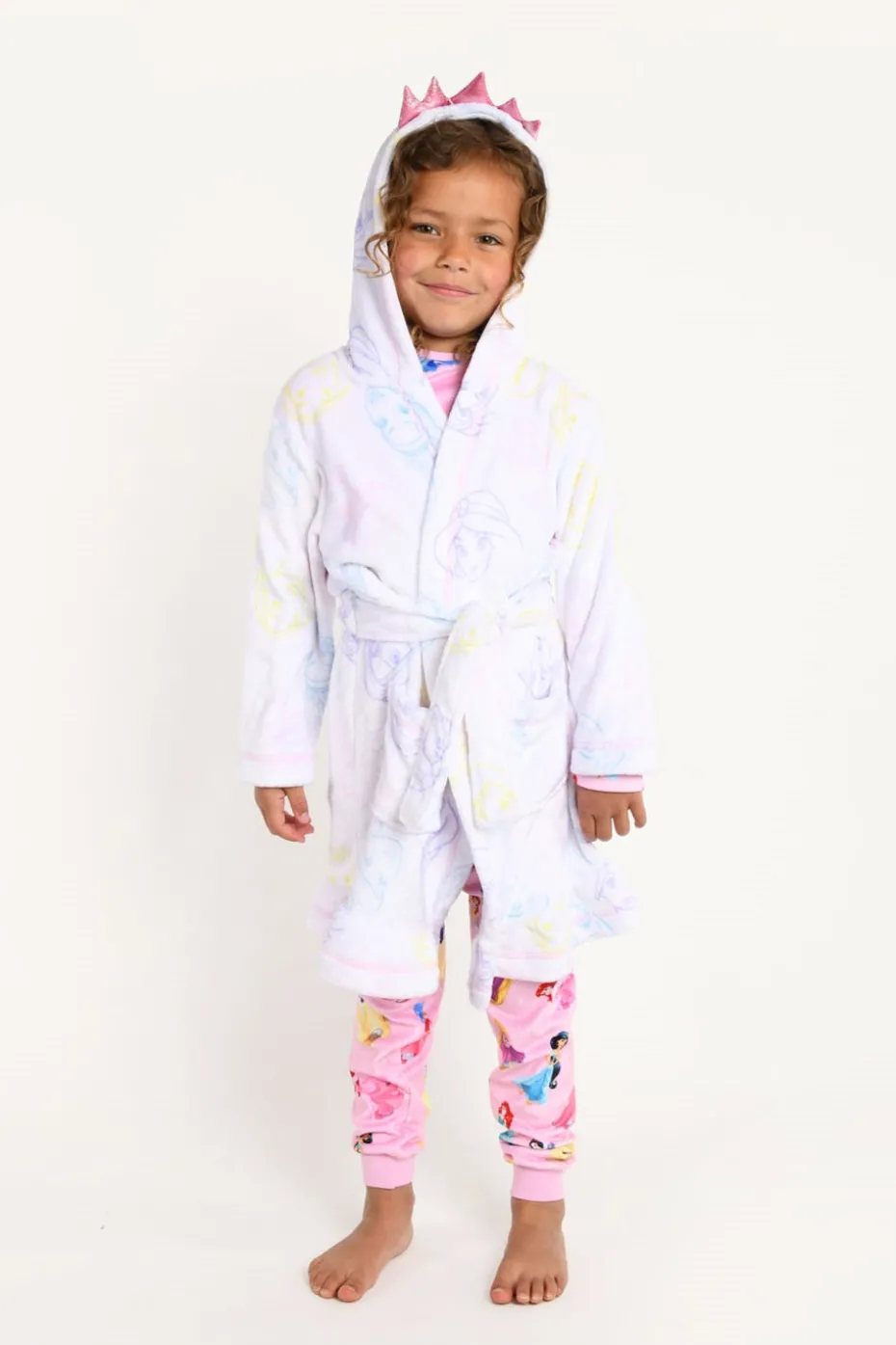 Brand Threads Kids' Disney Princess Dressing Gown