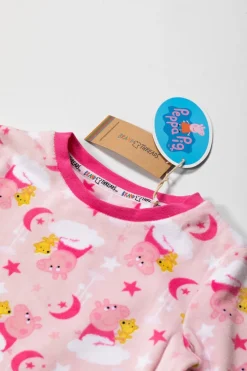 Brand Threads Kids' Peppa Pig Fleece Pyjama Set
