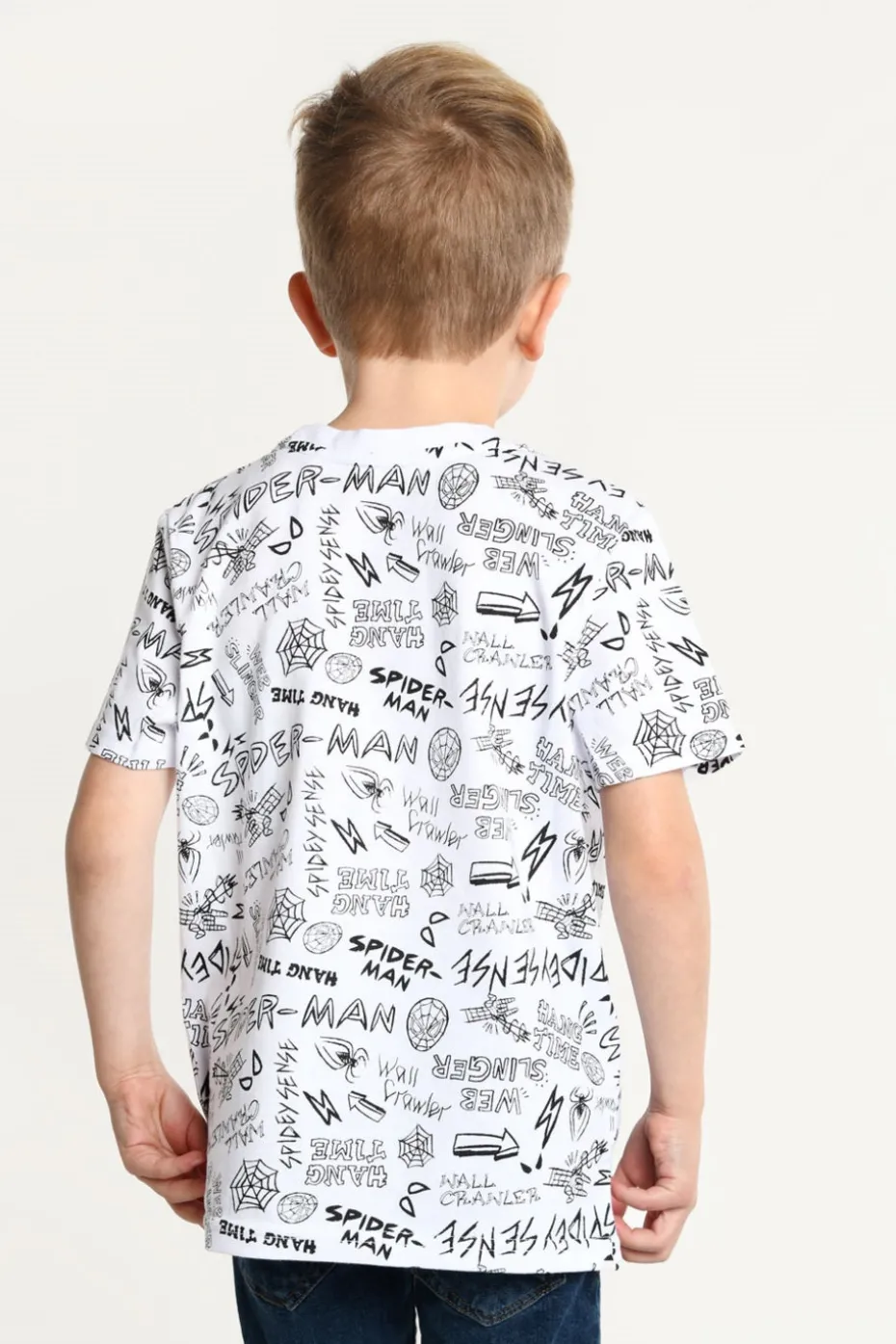 Brand Threads Kids' Spiderman T-Shirt