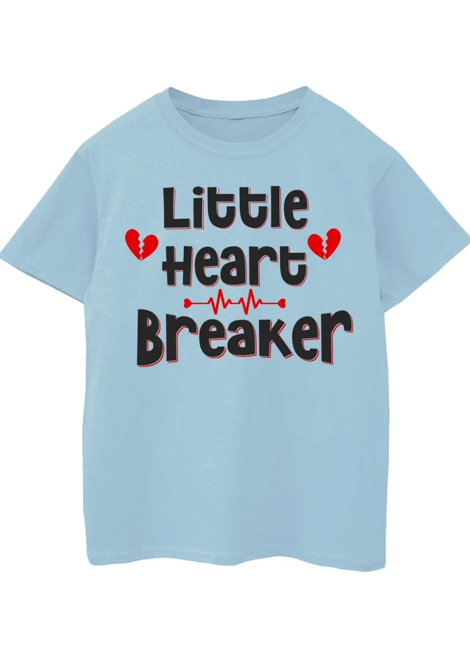 Brands In Little Heart Breaker Kids Baby Blue T-Shirt (3-13 Years)