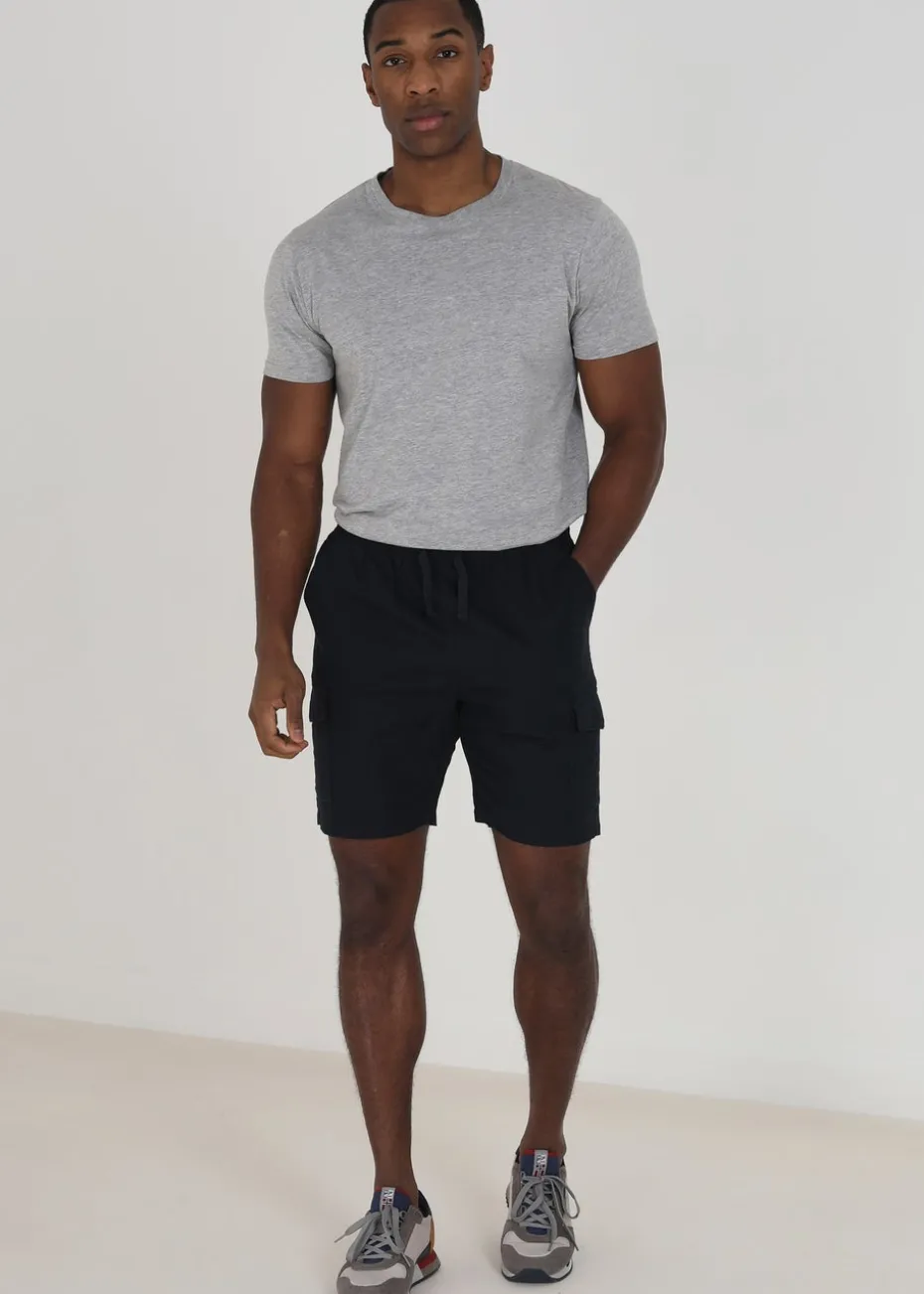Brave Soul Navy Cargo Shorts