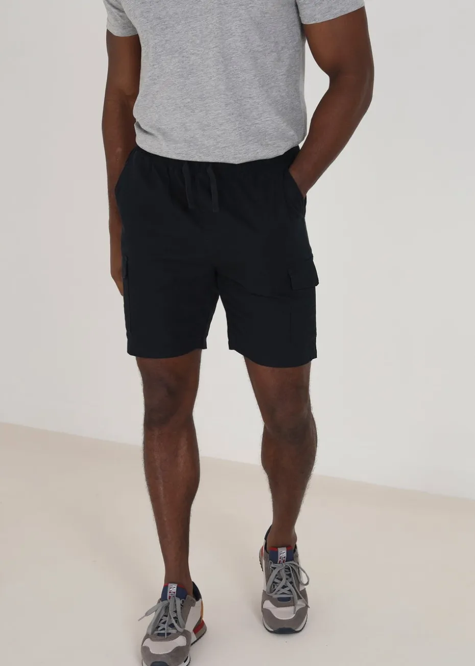 Brave Soul Navy Cargo Shorts