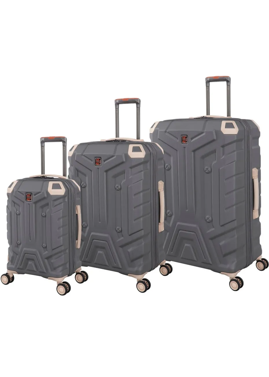 BritBag Kenmore Charcoal Suitcase