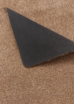 Brown Plain Linen Doormat (50cm x 75cm)