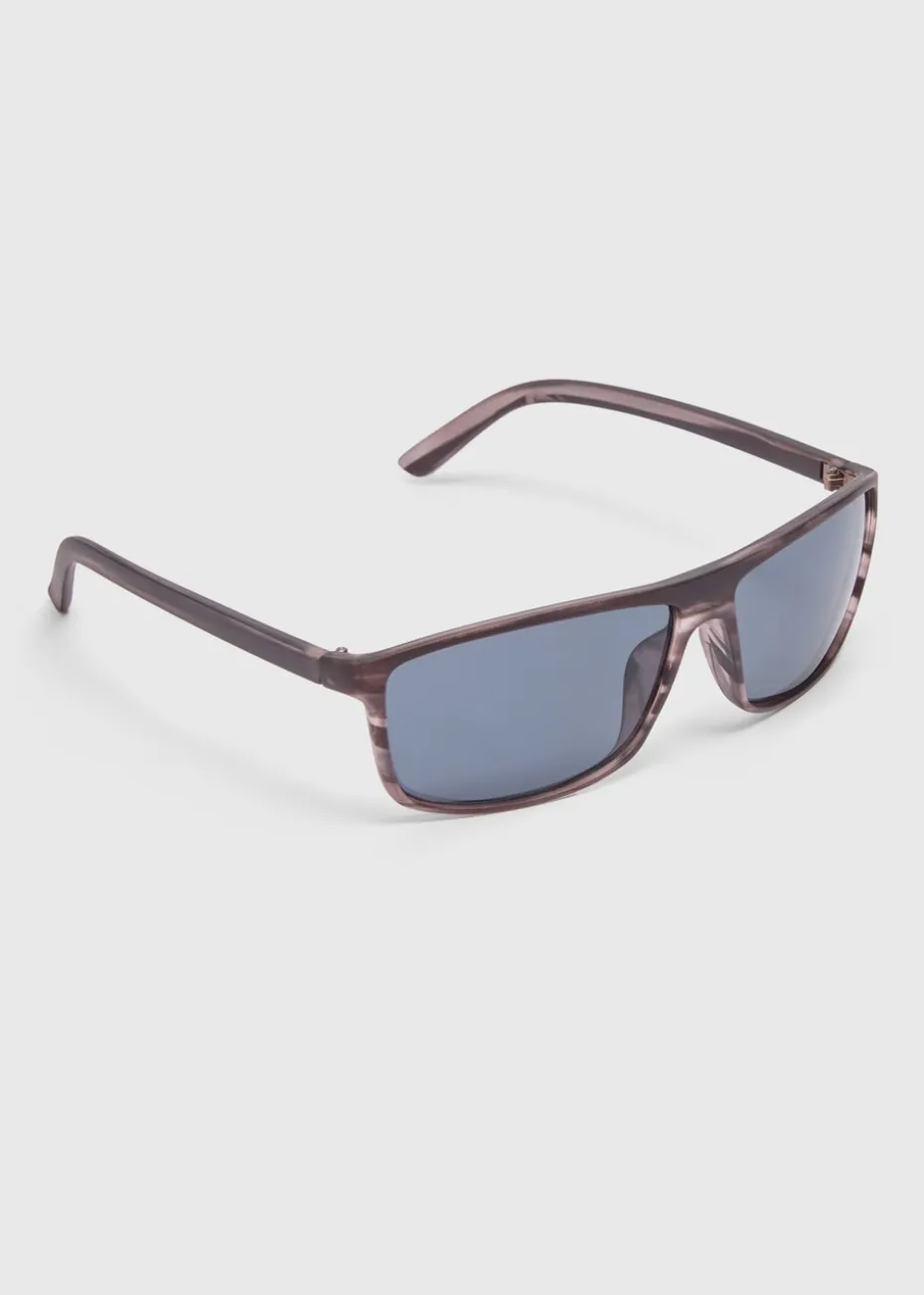 Brown Wood Grain Nomad Sunglasses